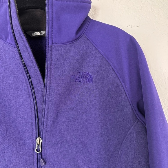 The North Face Women's Apex Bionic Full-Zip Soft Shell Jacket Purple  SP - Picture 2 of 8